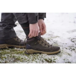 Botas De Caza Solognac Crosshunt 500 Hombre Beis/Marrón Cálidas Impermeables -Famoso Zapato Tienda botas de caza solognac crosshunt 500 hombre beismarron calidas impermeables 4