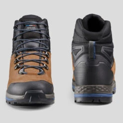 Botas De Montaña Y Trekking Impermeables De Piel Hombre Forclaz Trek100 -Famoso Zapato Tienda botas de montaa y trekking impermeables de piel hombre forclaz trek100 2