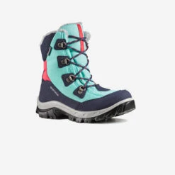 Botas De Nieve Y Apreski Impermeables Niños 30-38 Quechua SH500 Warm Negro -Famoso Zapato Tienda botas de nieve y apreski impermeables nios 30 38 quechua sh500 warm azul