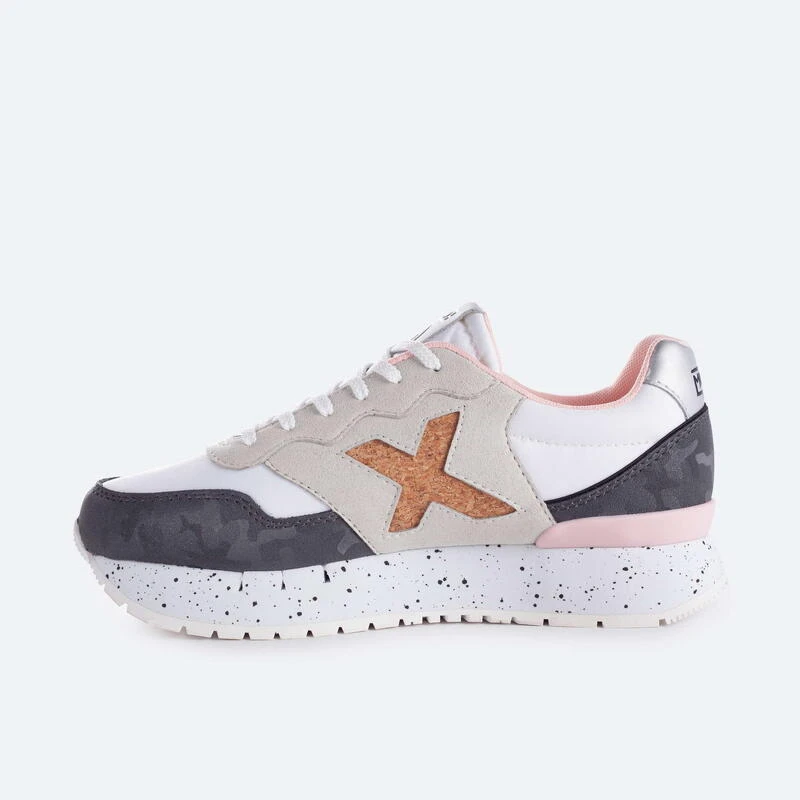 Zapatilla Casual MUNICH DASH SKY Mujer Blanco 2 Zapatilla Casual MUNICH DASH SKY Mujer Blanco - Imagen 2