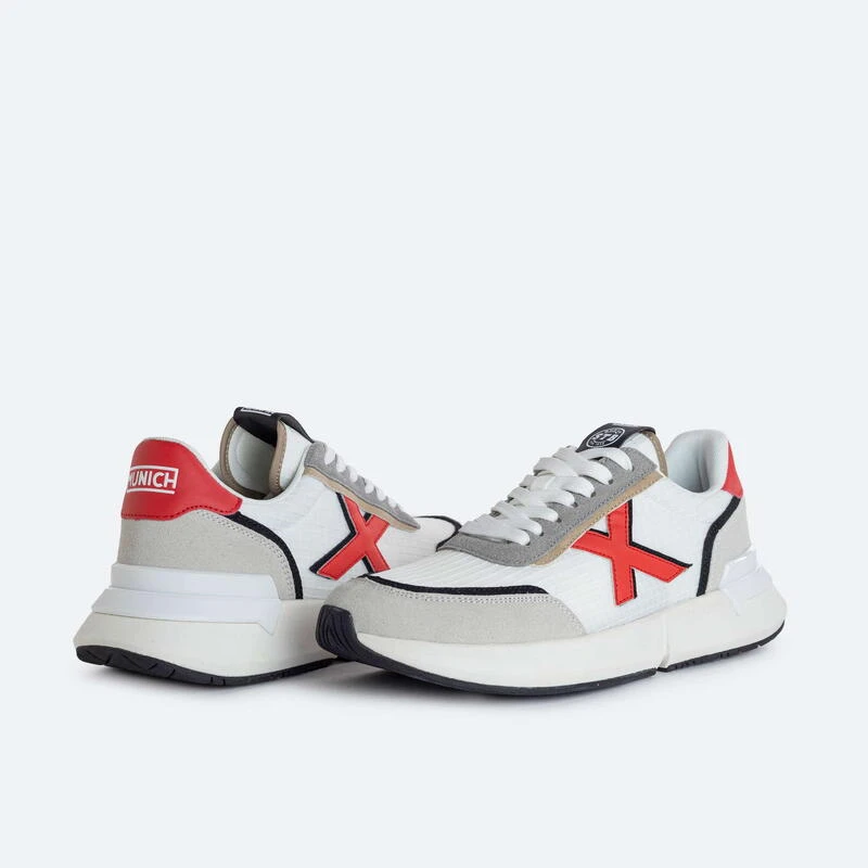 Zapatilla Casual MUNICH Versus Para Hombre Blanco 5 Zapatilla Casual MUNICH Versus Para Hombre Blanco - Imagen 5