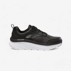 Zapatillas Caminar Mujer Piel Skechers D'Lux Walker Negro