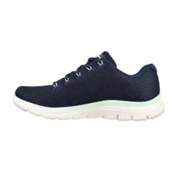 Zapatillas Caminar Mujer SKECHERS Flex Appeal 4.0-Coated Fidelity Azul Marino -Famoso Zapato Tienda zapatillas caminar mujer skechers flex appeal 40 coated fidelity azul marino 4