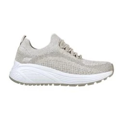 Zapatillas Caminar Mujer SKECHERS Wind Chime Negro -Famoso Zapato Tienda zapatillas caminar mujer skechers wind chime topo