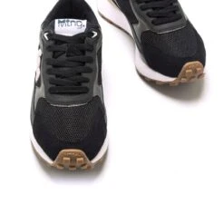 Zapatillas De Caminar Para Mujer Mtng Zinc En Color Negro -Famoso Zapato Tienda zapatillas de caminar para mujer mtng zinc en color negro 4