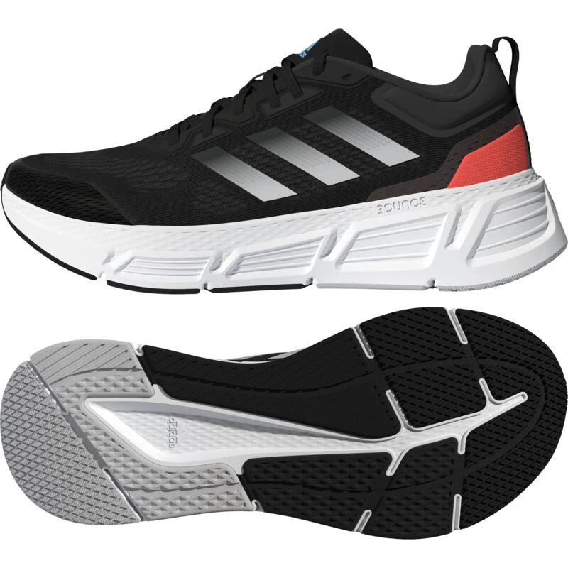 Zapatillas Running Adidas Questar Hombre Negro 2 Zapatillas Running Adidas Questar Hombre Negro - Imagen 2