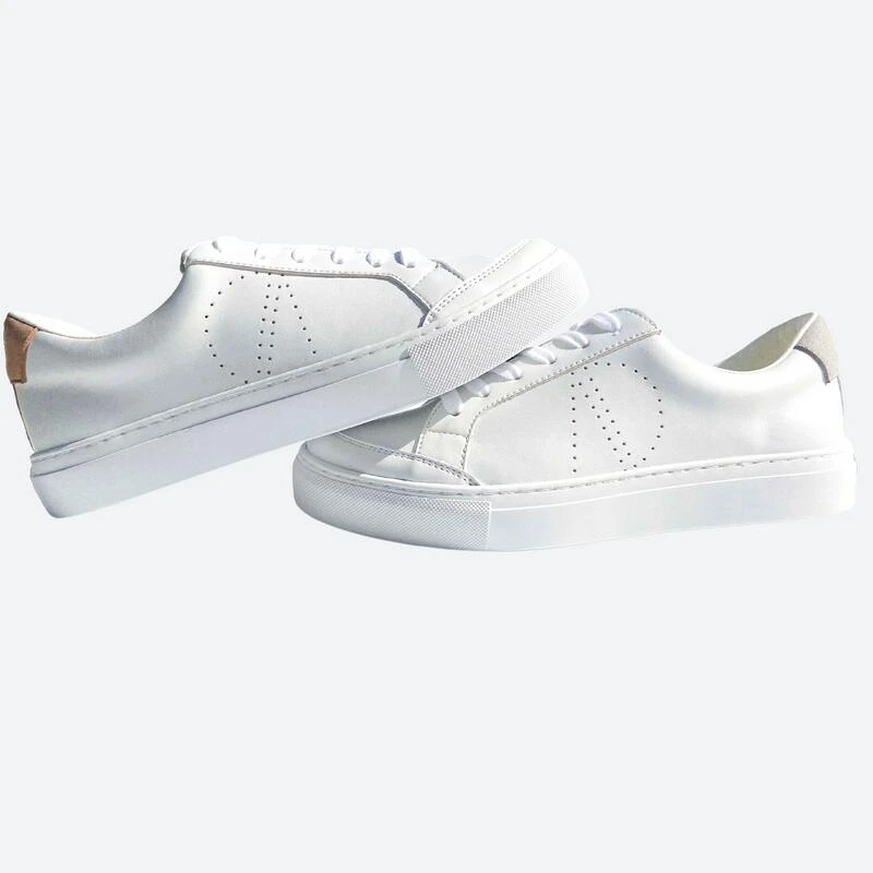 Zapatillas Sostenibles Para Mujer Feas Brand Uyuni Blanco/Melocotón/Gris Caminar 3 Zapatillas Sostenibles Para Mujer Feas Brand Uyuni Blanco/Melocotón/Gris Caminar - Imagen 3